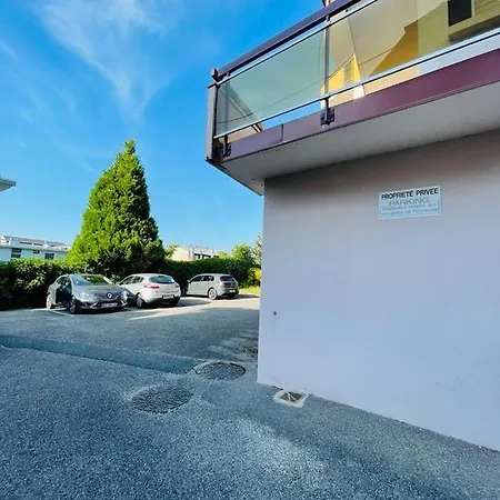 F2 Pres Debarcadere, En Centre Ville, Des Thermes Evian Les Bains 2 Etoiles Exterior photo